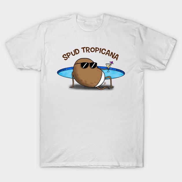 Spud Tropicana T-Shirt by GarryVaux